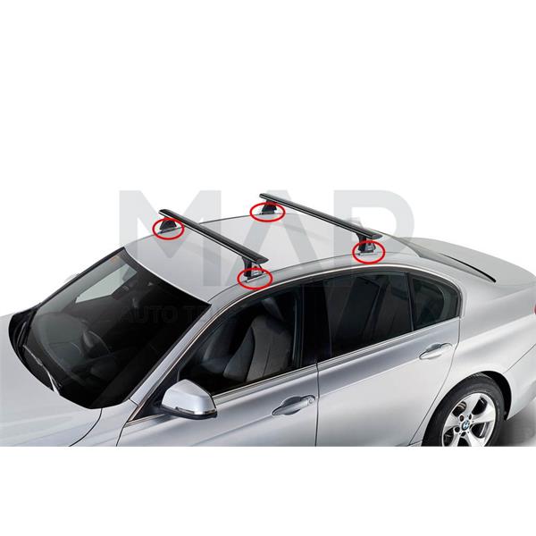 4 x BMW 4 Series F32 F36 F82 M4 2012-2019 Roof Rack Cover Cap Replacement SET